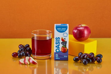 Image of COM: Juice Apple Grape - 30 x 200 Mililitres